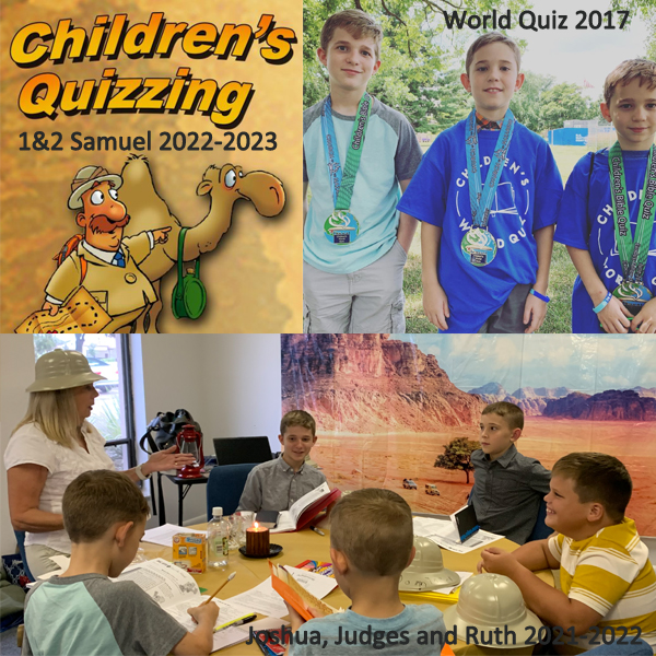 Childrens Quizzing One Foundation Community Church of the Nazarene